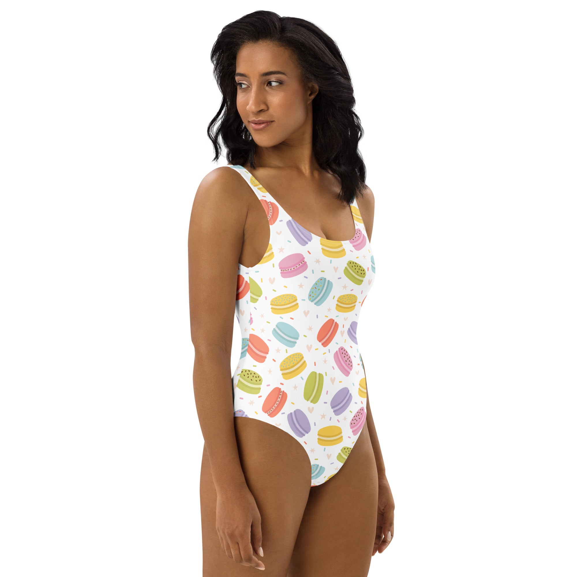 Women's Pastel Macaron Buttery Soft Swimsuit With UPF 50+