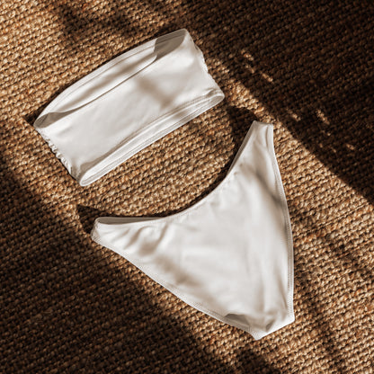 Women's USA Recycled Bandeau Bikini - Quick Drying Fabric With UPF 50+