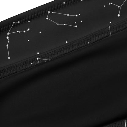 Women's Realistic Constellations Recycled Bandeau Bikini - Quick Drying Fabric With UPF 50+