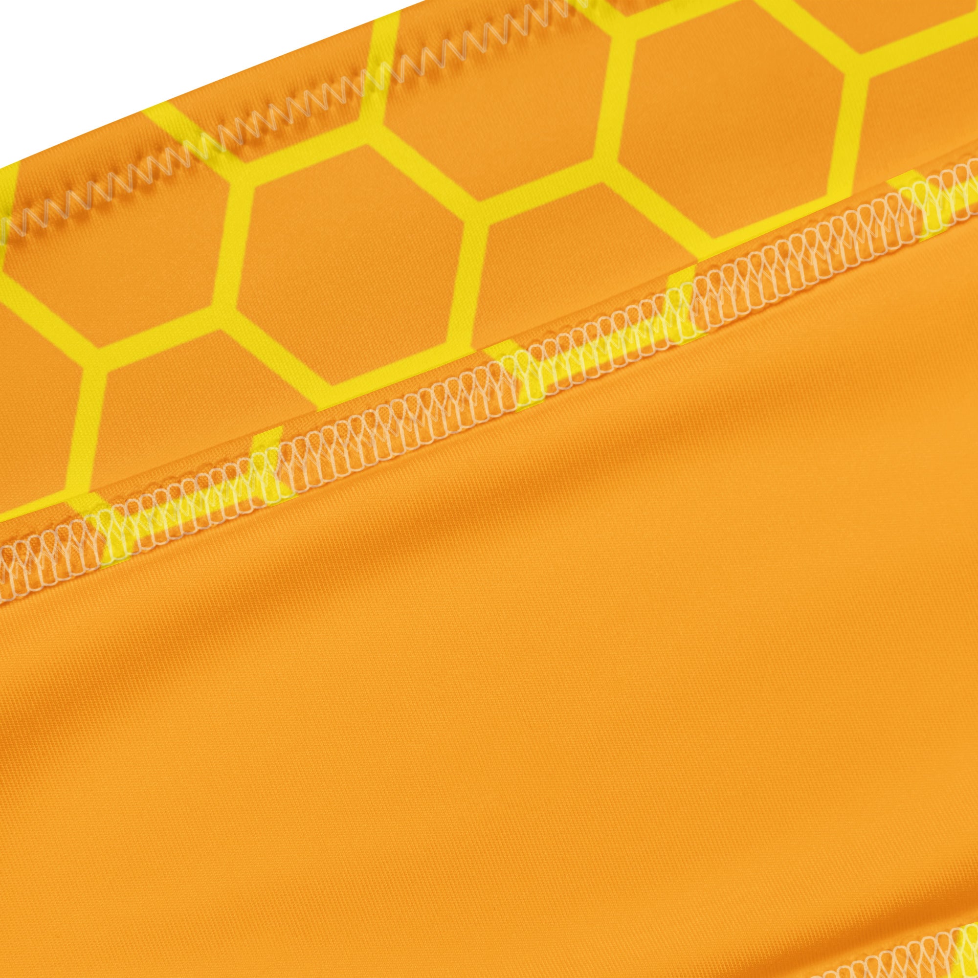 Women's Honeycomb Recycled Bandeau Bikini - Quick Drying Fabric With UPF 50+