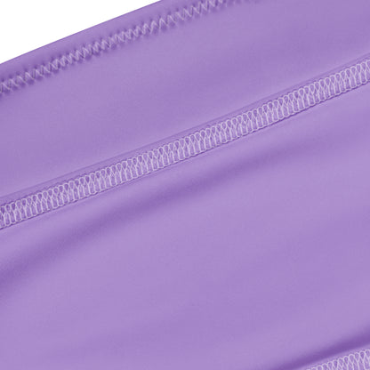 Women's Lavender Purple Recycled Bandeau Bikini - Quick Drying Fabric With UPF 50+