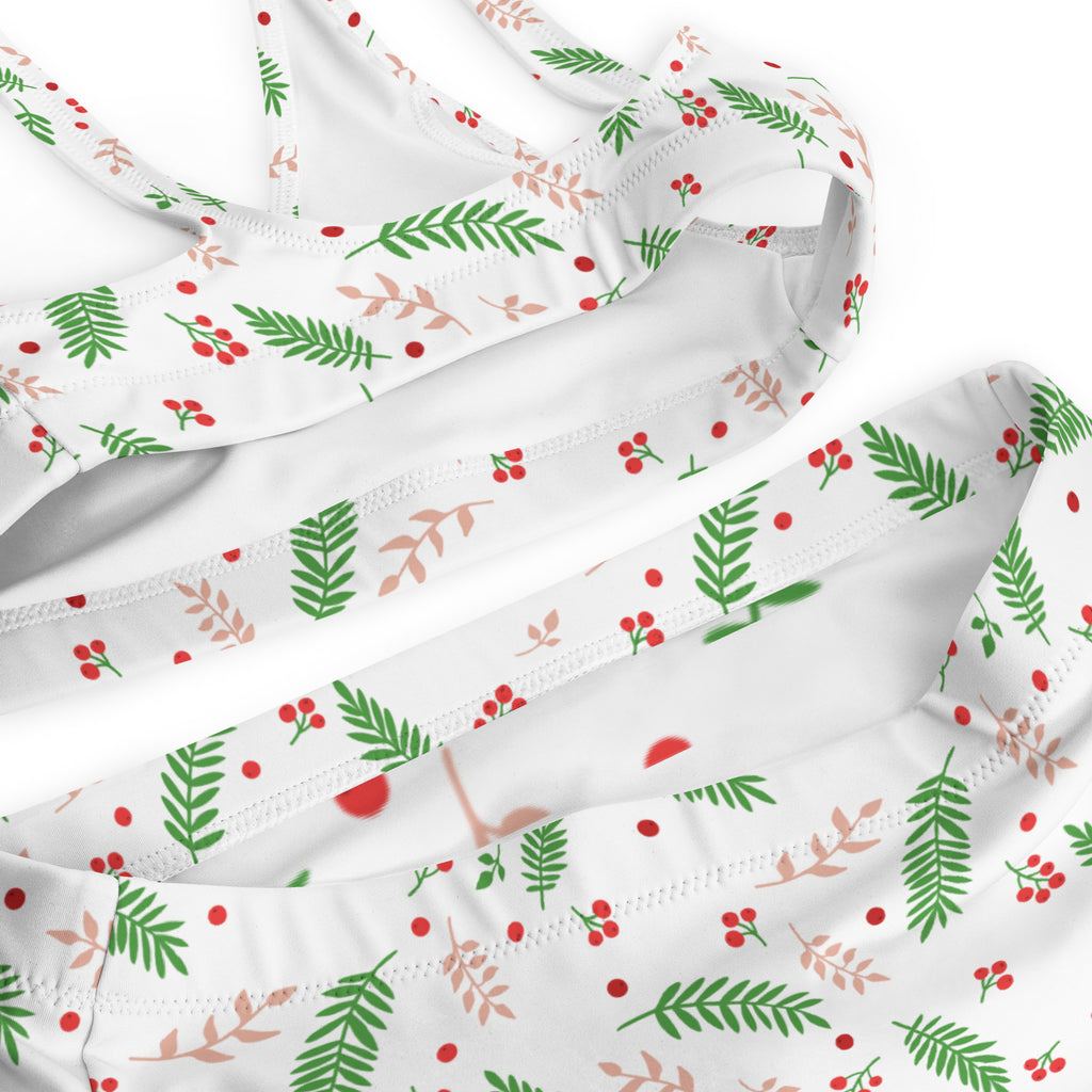 Women's Holly & Pine Recycled Bikini - Quick Drying Fabric With UPF 50+