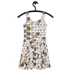 Women's Kawaii Cats Buttery Soft Skater Dress With UPF 50+
