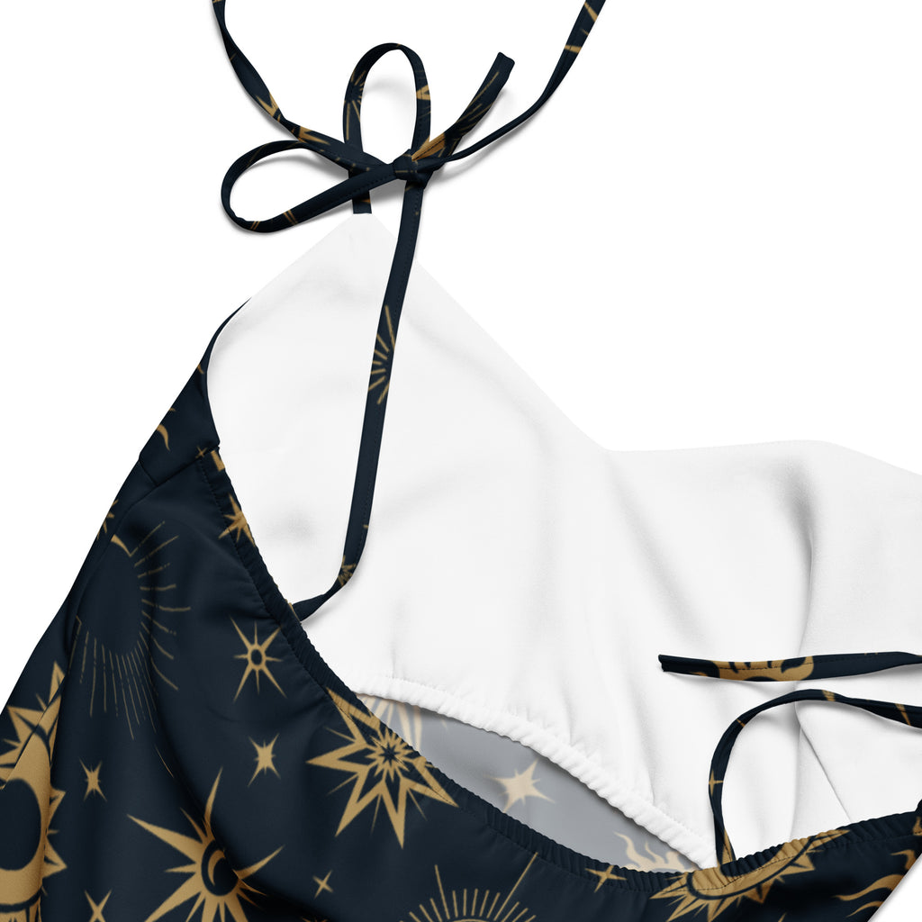 Women's Celestial Sun & Moon Slip Dress, zoomed on product