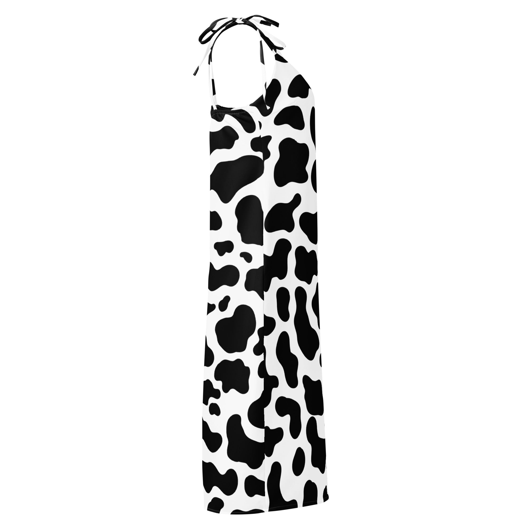 Cow print dress