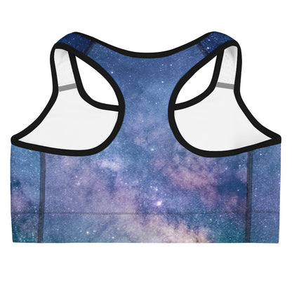 Women's Realistic Galaxy Quick Drying Sports Bra