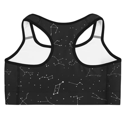 Women's Realistic Constellations Quick Drying Sports Bra