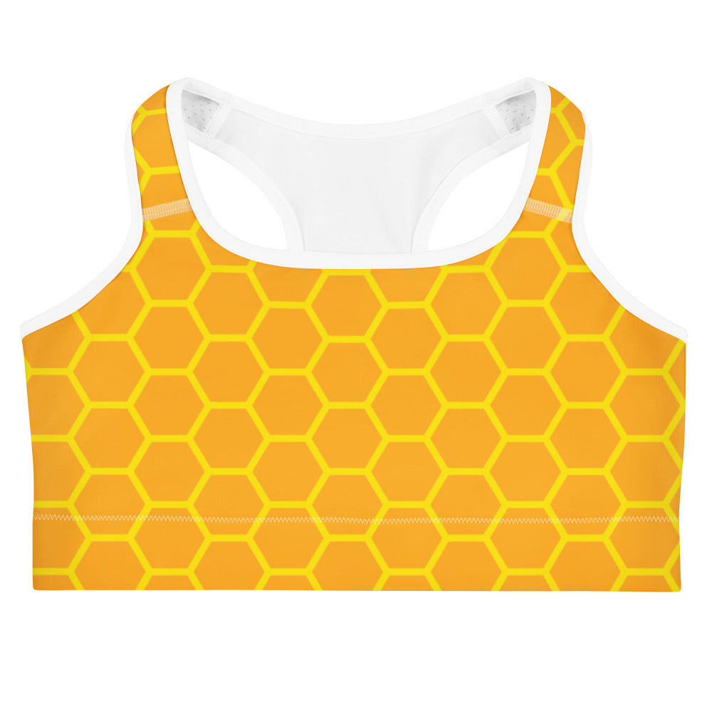 Women's Honeycomb Quick Drying Sports Bra