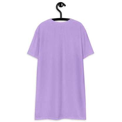 Women's Lavender Purple T-Shirt Dress