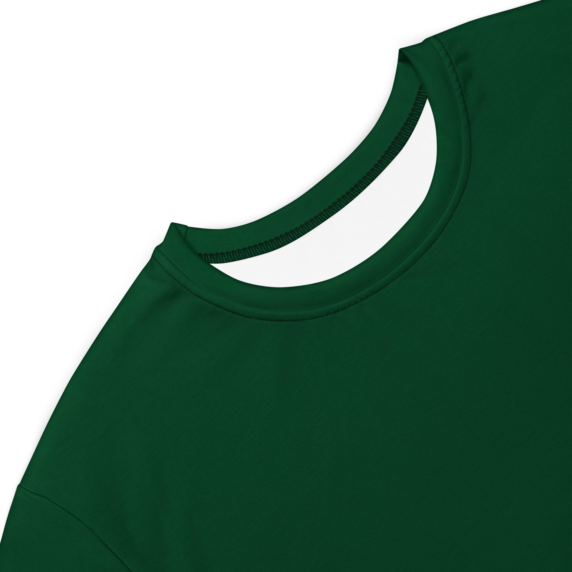 Women's Dark Green T-Shirt Dress
