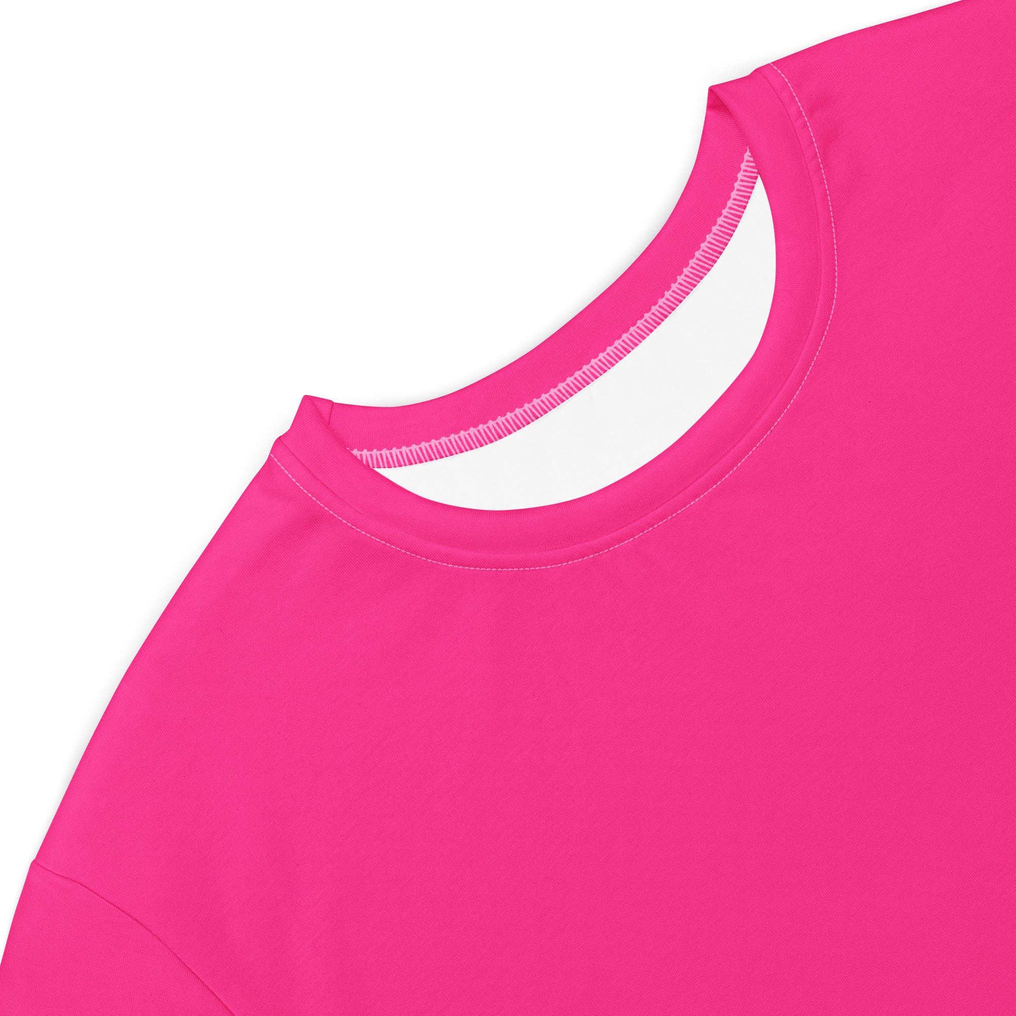 Women's Hot Pink T-Shirt Dress