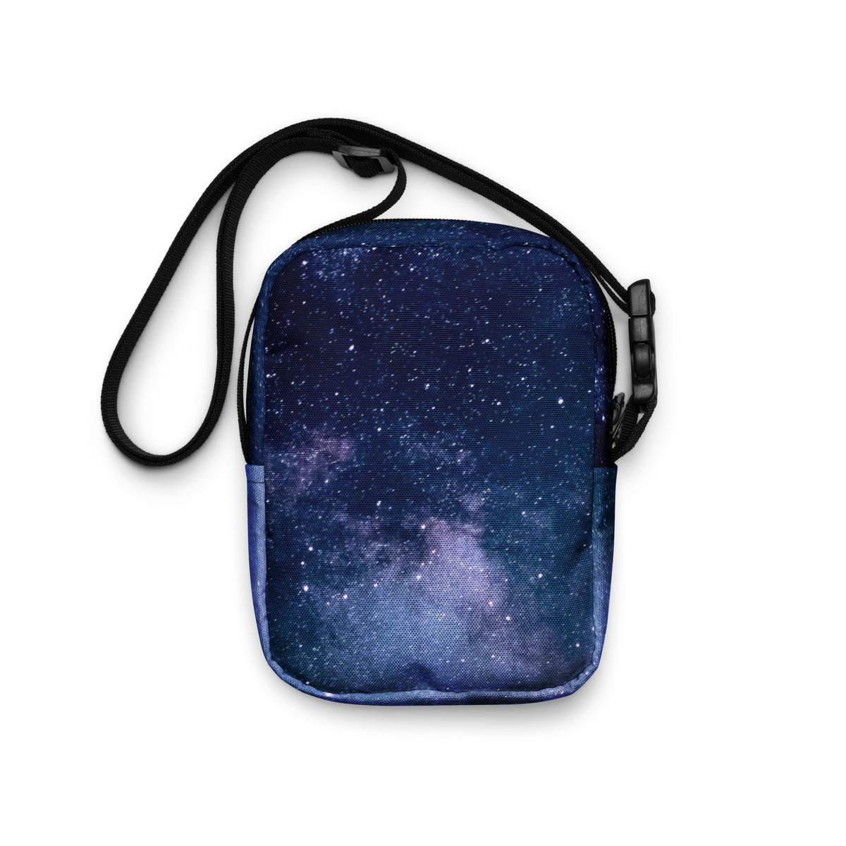 Realistic Galaxy Crossbody Bag – Water Resistant Mini Purse With Adjustable Strap & Pockets