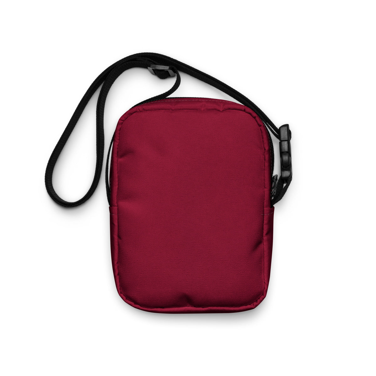 Dark Red Crossbody Bag – Water Resistant Mini Purse With Adjustable Strap & Pockets