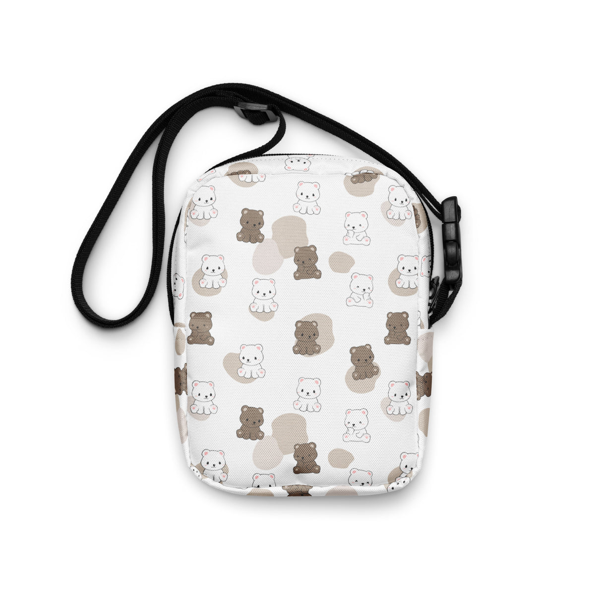 Teddy Bear Crossbody Bag – Water Resistant Mini Purse With Adjustable Strap & Pockets