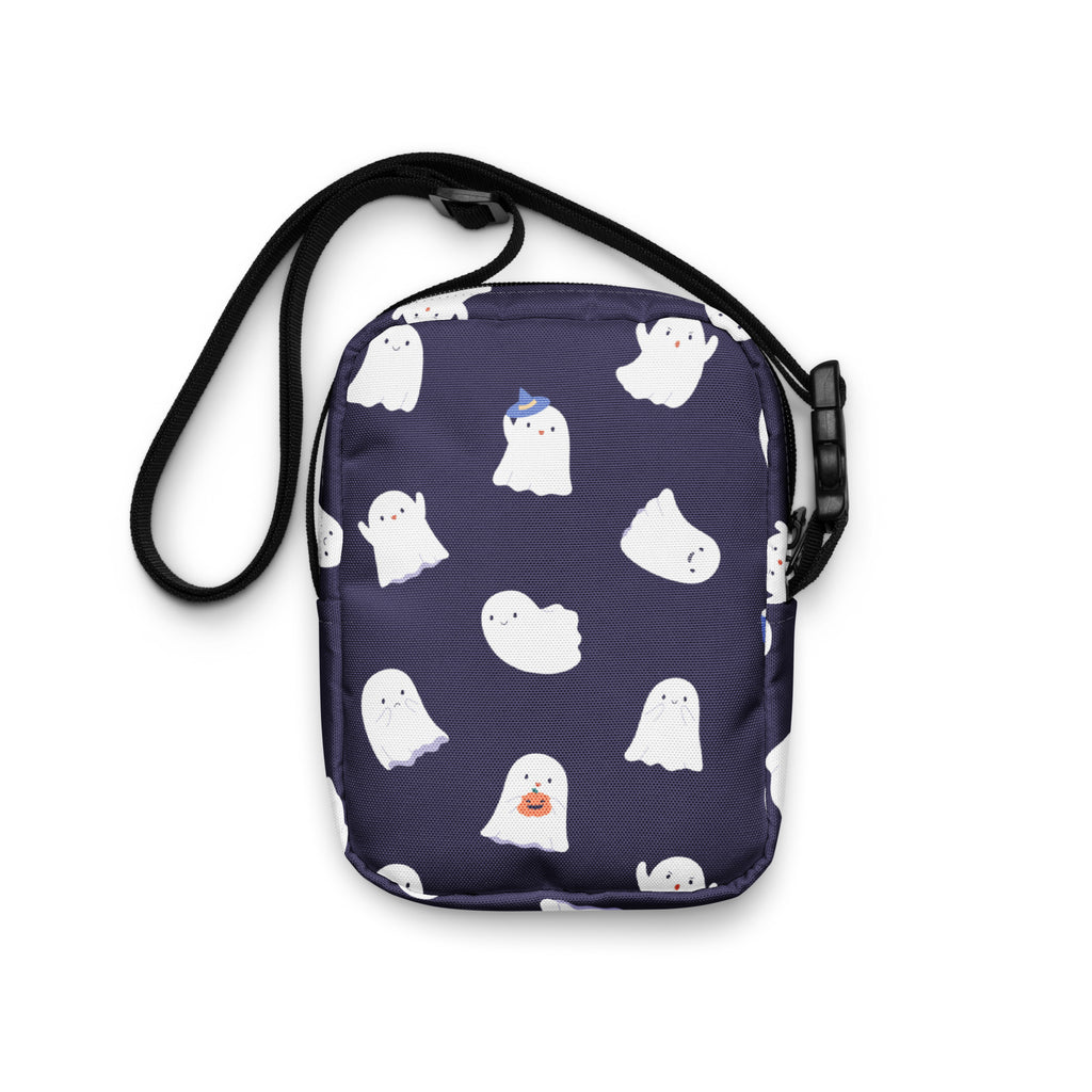 Girls Cute Ghost Crossbody Bag – Water Resistant Mini Purse With Adjustable Strap & Pockets