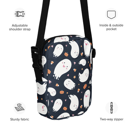 Kids Ghost Halloween Crossbody Purse
