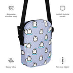 Girls Winter Penguins Snow Day Crossbody Purse
