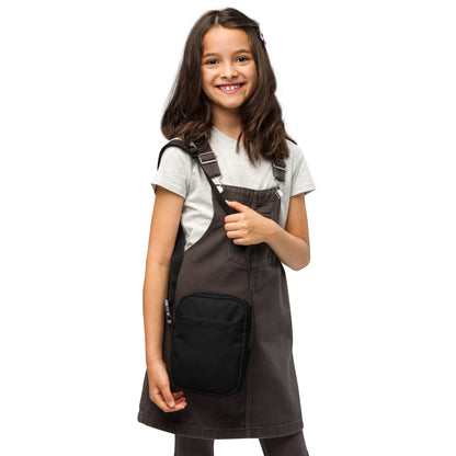 Girls Black Crossbody Purse