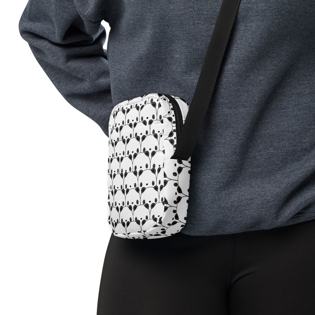 Panda Crossbody Bag – Water Resistant Mini Purse With Adjustable Strap & Pockets