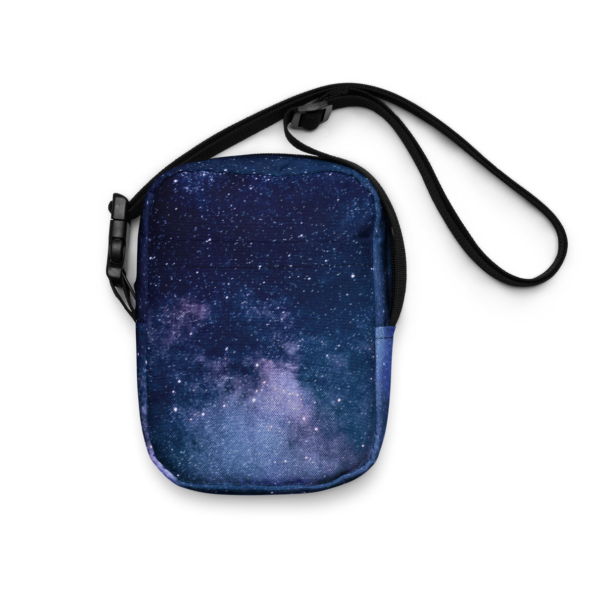 Realistic Galaxy Crossbody Bag – Water Resistant Mini Purse With Adjustable Strap & Pockets