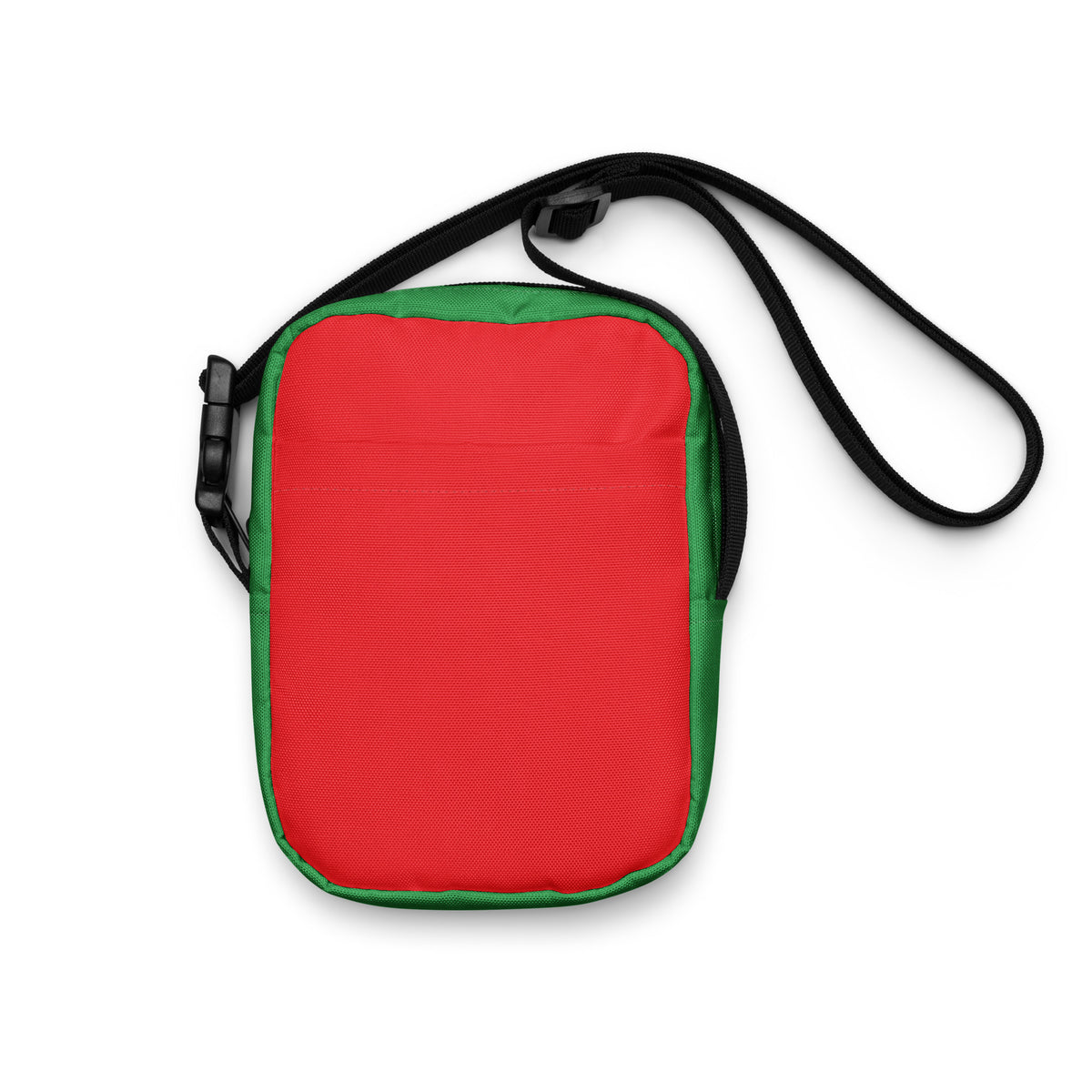 Girls Red & Green Christmas Crossbody Bag – Water Resistant Mini Purse With Adjustable Strap & Pockets