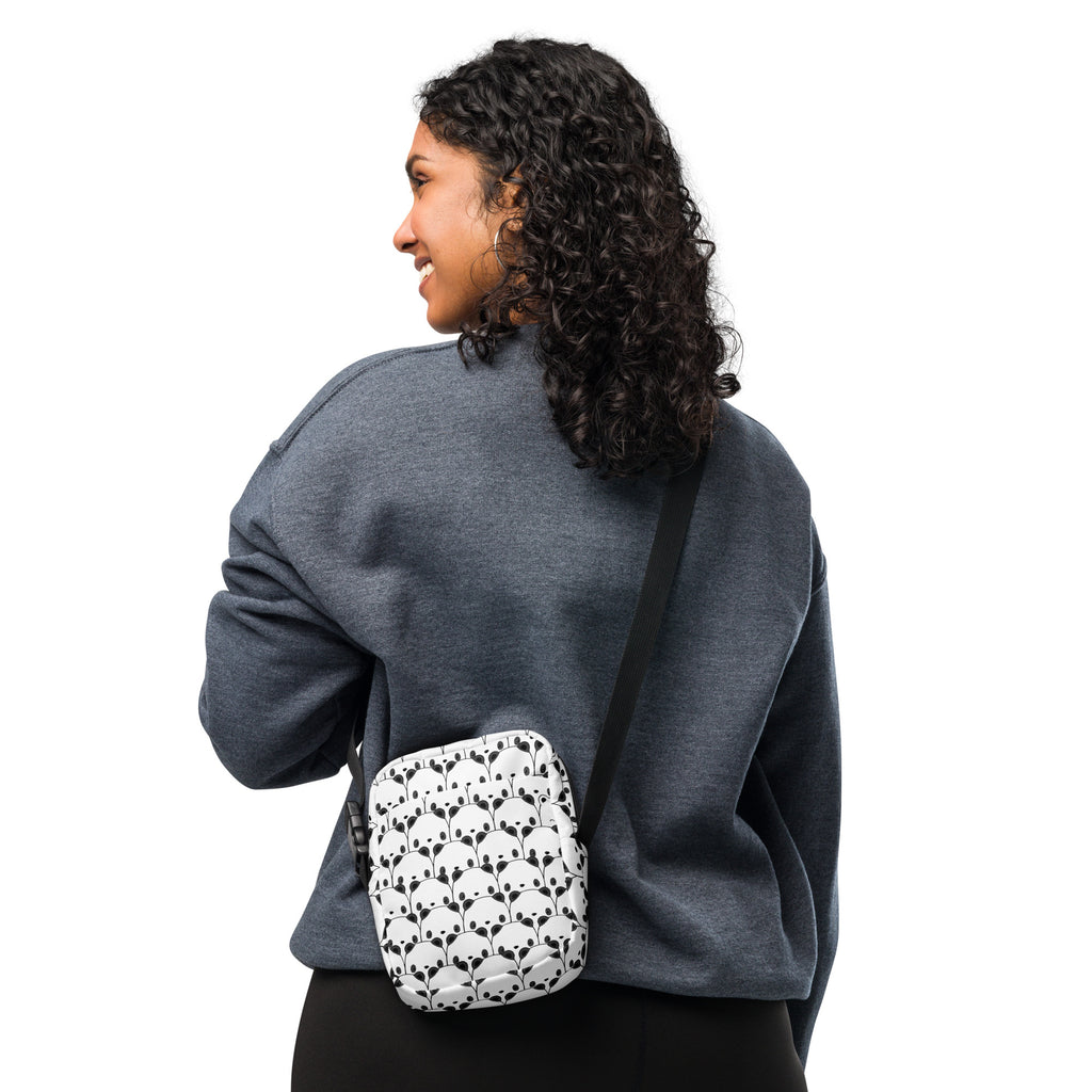 Panda Crossbody Bag – Water Resistant Mini Purse With Adjustable Strap & Pockets
