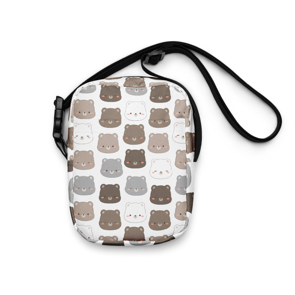 Girls Cute Bear Crossbody Bag – Water Resistant Mini Purse With Adjustable Strap & Pockets