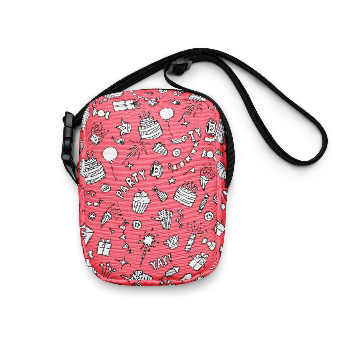 Girls Birthday Crossbody Bag – Water Resistant Mini Purse With Adjustable Strap & Pockets