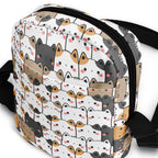 Girls Kawaii Cats Crossbody Purse