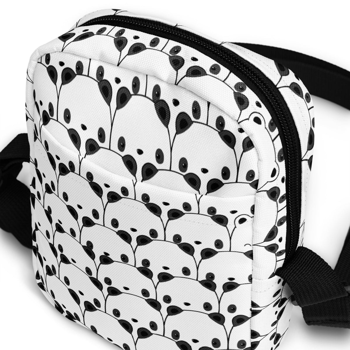 Panda Crossbody Bag – Water Resistant Mini Purse With Adjustable Strap & Pockets