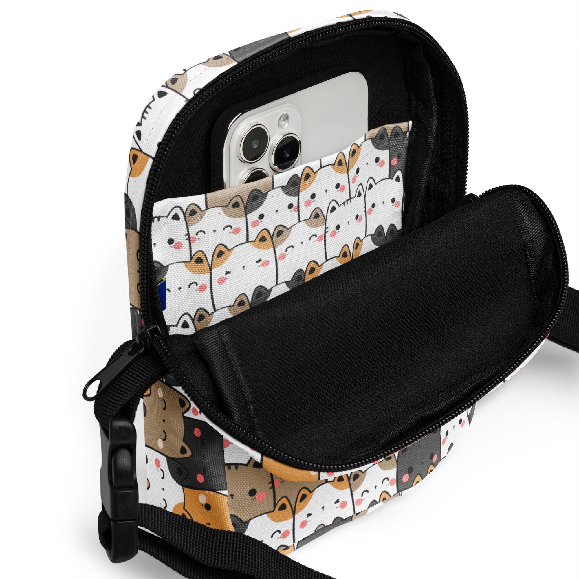 Girls Kawaii Cats Crossbody Purse