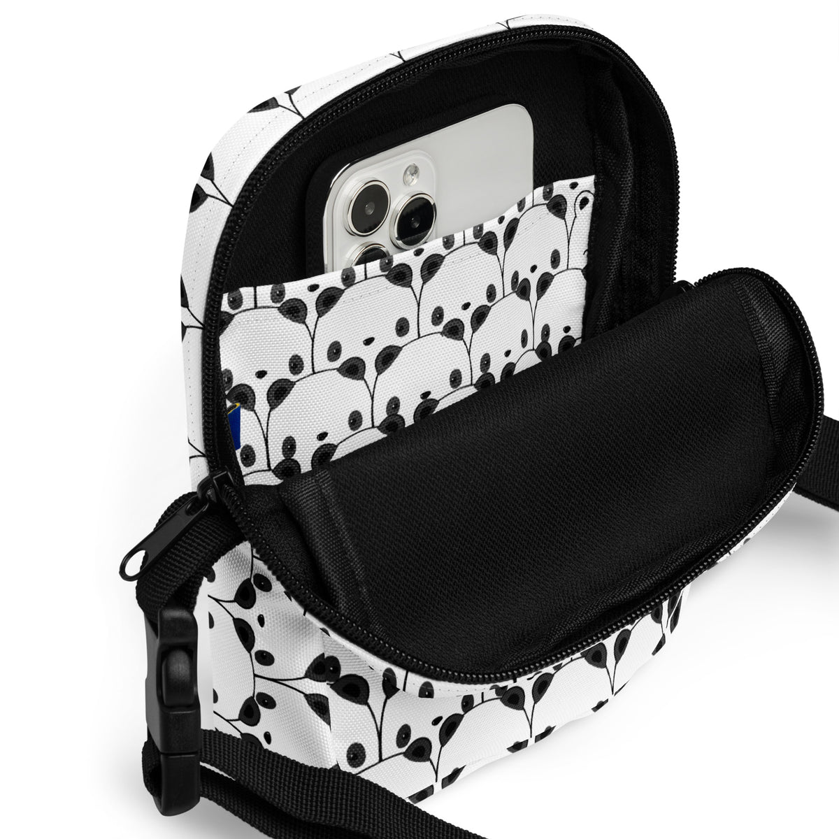 Panda Crossbody Bag – Water Resistant Mini Purse With Adjustable Strap & Pockets