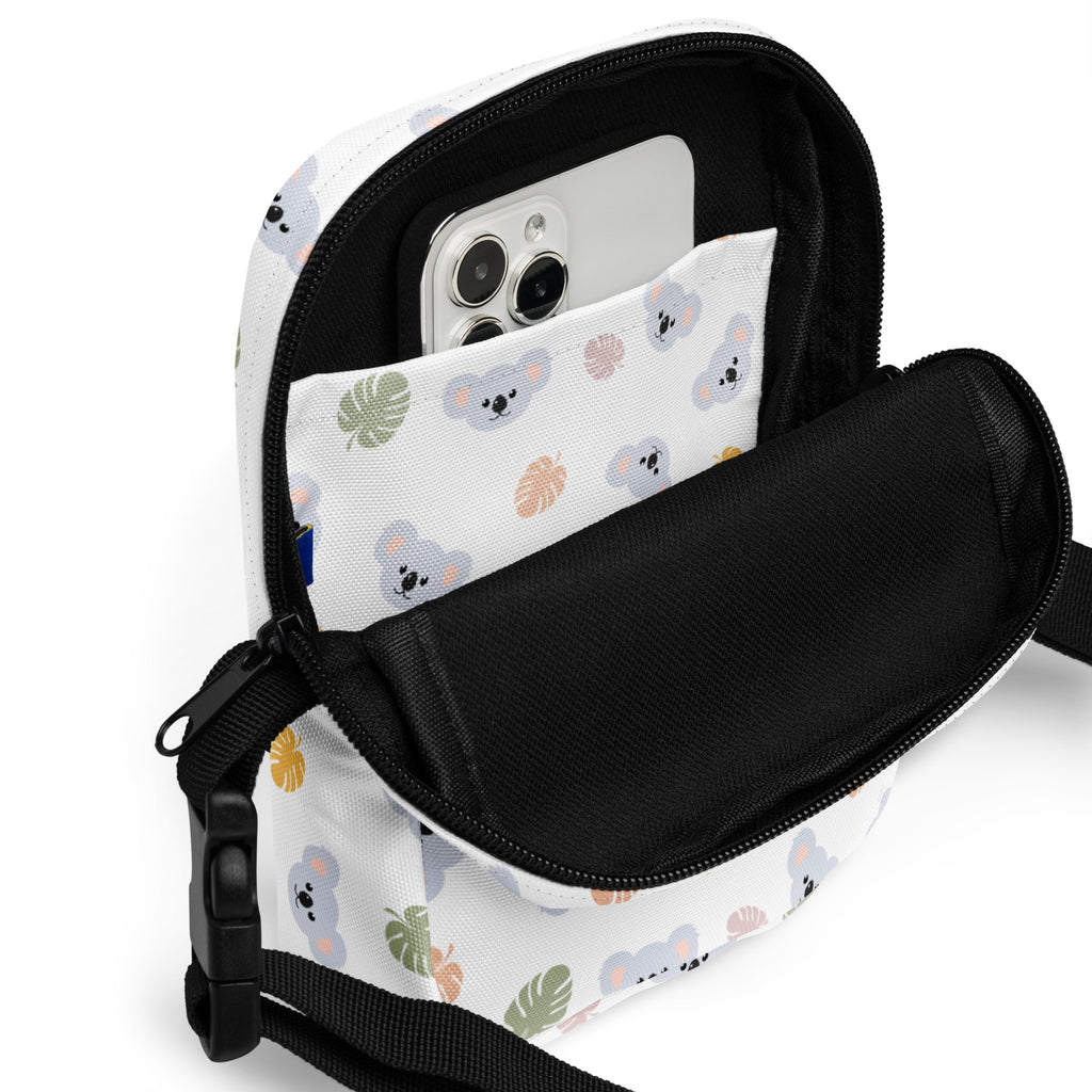 Koala Crossbody Bag – Water Resistant Mini Purse With Adjustable Strap & Pockets
