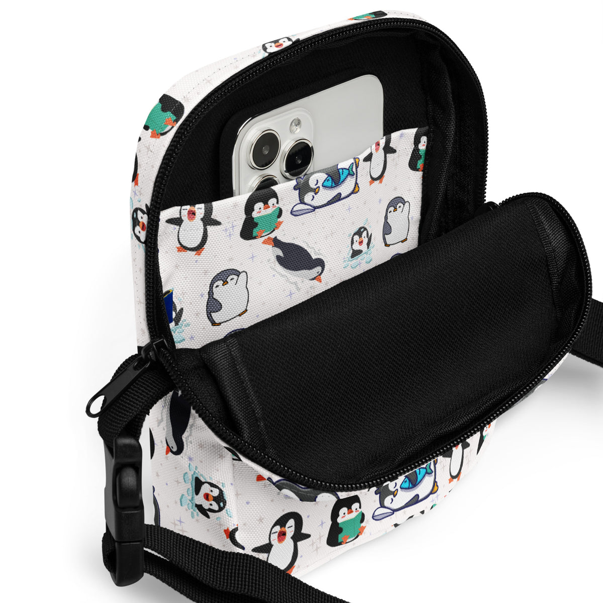 Girls Cute Halloween Crossbody Bag – Water Resistant Mini Purse With Adjustable Strap & Pockets