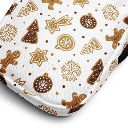 Kids Gingerbread Cookies Christmas Crossbody Purse