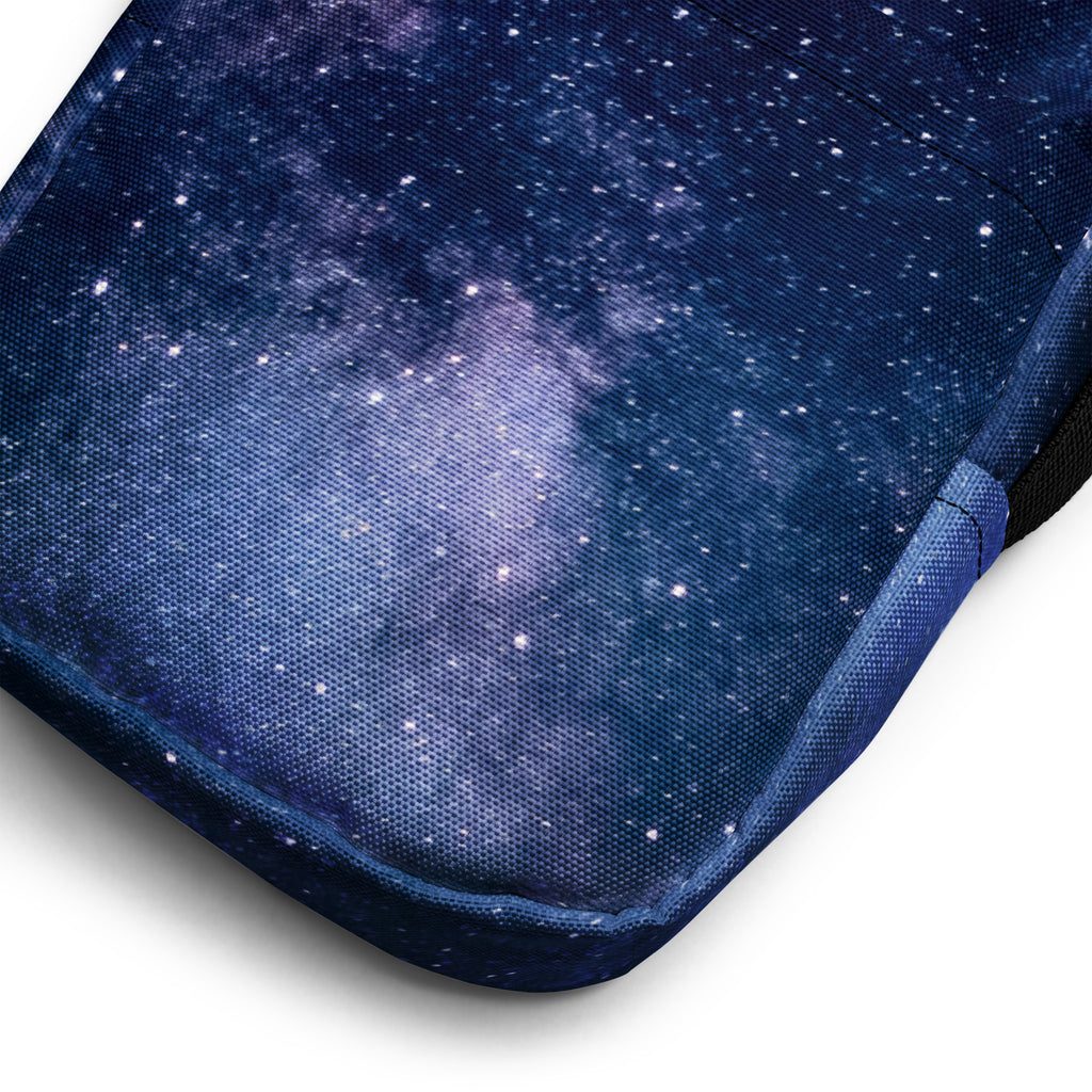 Realistic Galaxy Crossbody Bag – Water Resistant Mini Purse With Adjustable Strap & Pockets