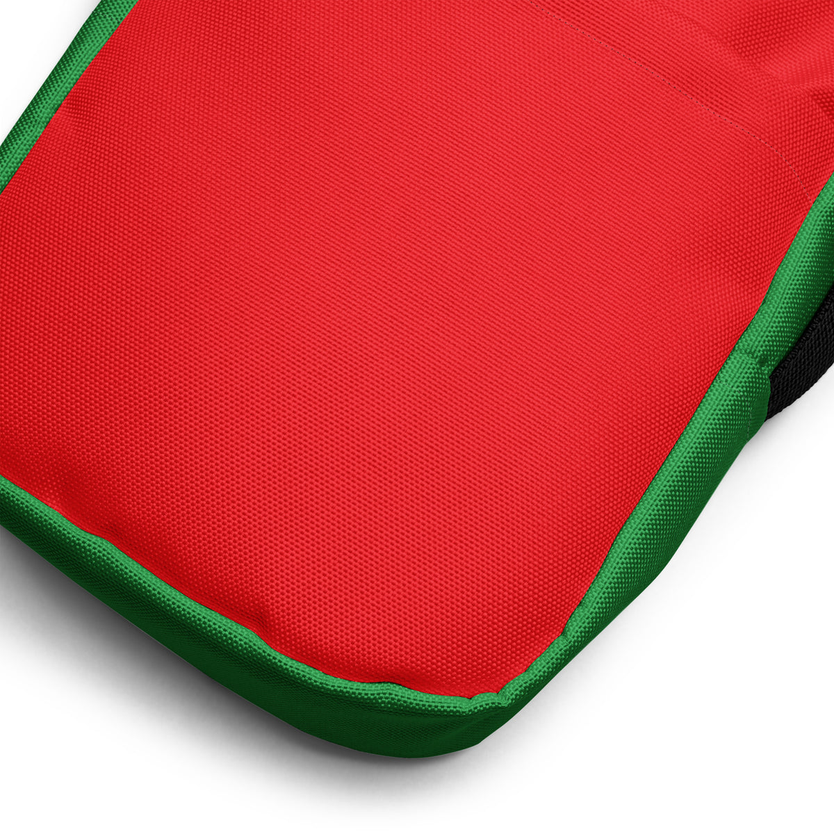 Girls Red & Green Christmas Crossbody Bag – Water Resistant Mini Purse With Adjustable Strap & Pockets