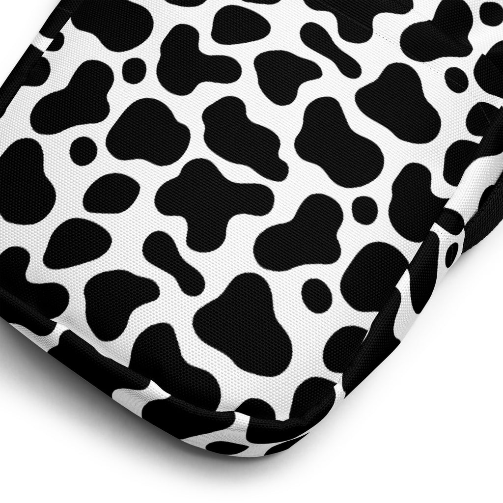 Cow Print Crossbody Bag – Water Resistant Mini Purse With Adjustable Strap & Pockets