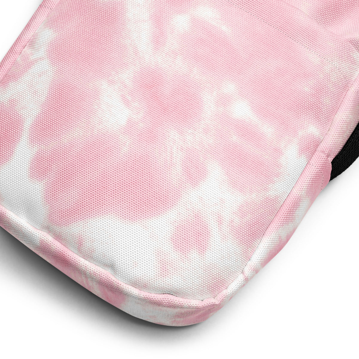 Pink Tie Dye Crossbody Bag – Water Resistant Mini Purse With Adjustable Strap & Pockets