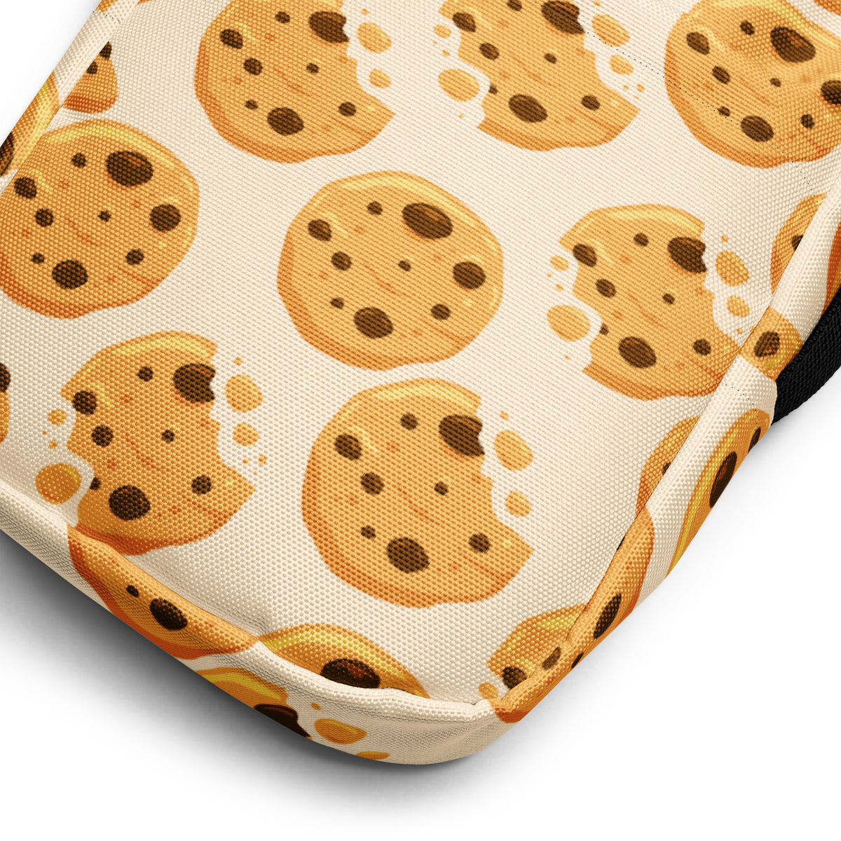 Chocolate Chip Cookies Crossbody Bag – Water Resistant Mini Purse With Adjustable Strap & Pockets (Copy)