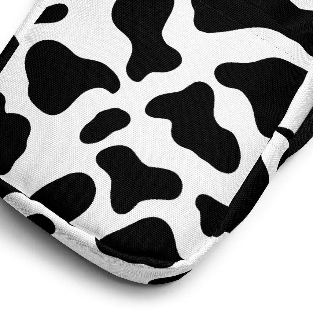 Cow Print Crossbody Bag – Water Resistant Mini Purse With Adjustable Strap & Pockets