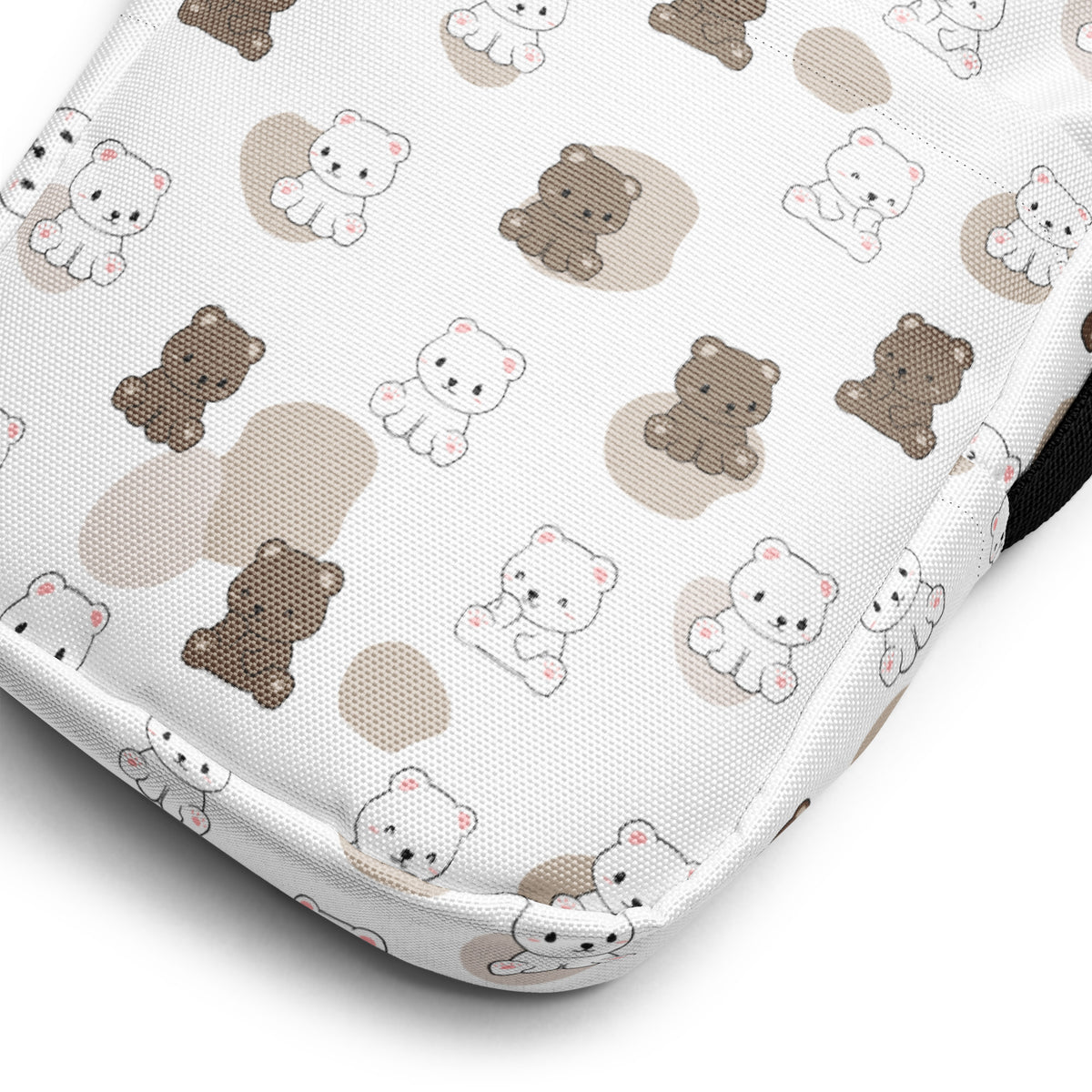 Teddy Bear Crossbody Bag – Water Resistant Mini Purse With Adjustable Strap & Pockets