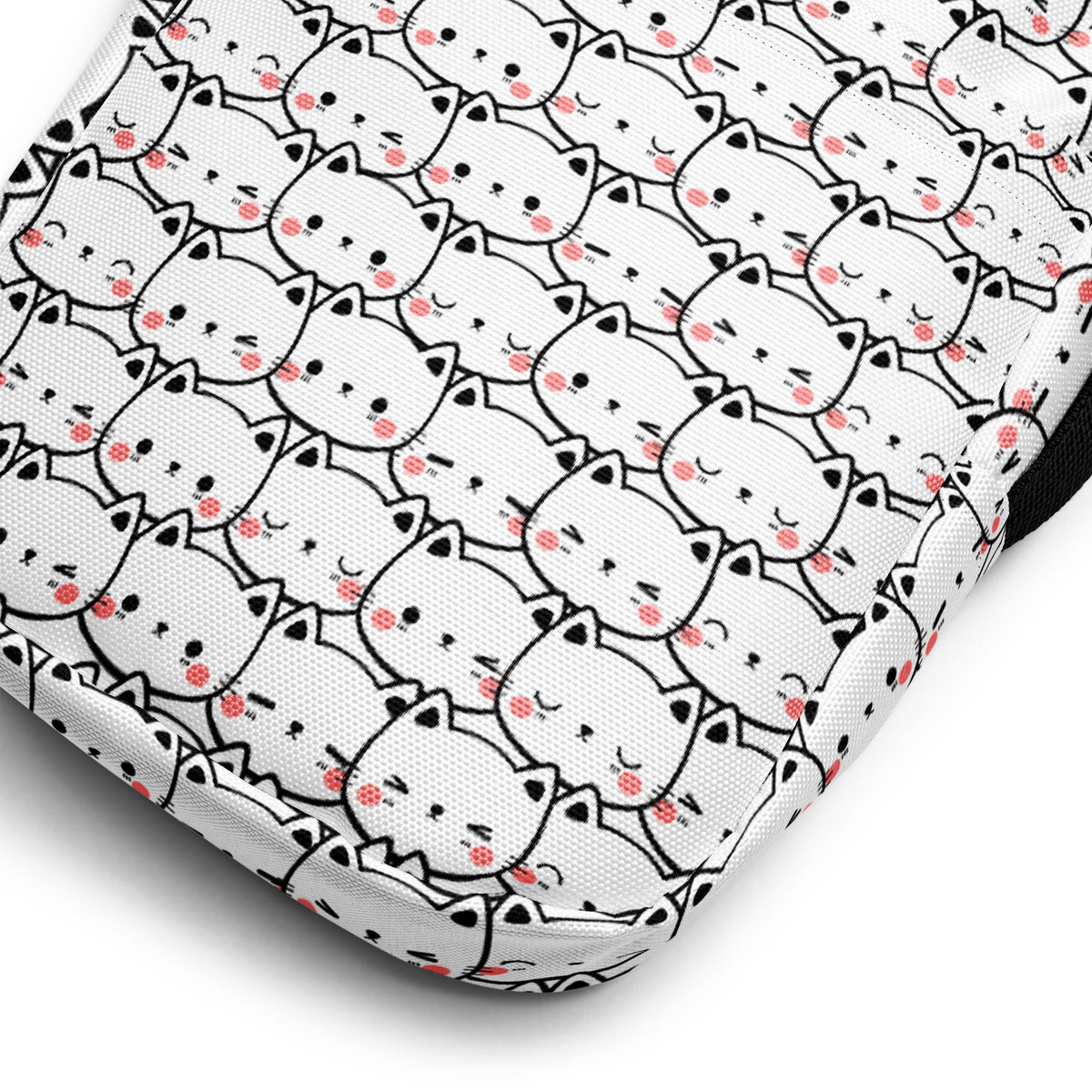 Cat Print Crossbody Bag – Water Resistant Mini Purse With Adjustable Strap & Pockets