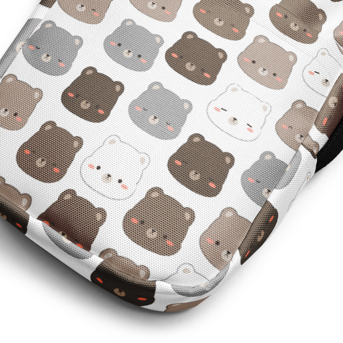 Girls Cute Bear Crossbody Bag – Water Resistant Mini Purse With Adjustable Strap & Pockets