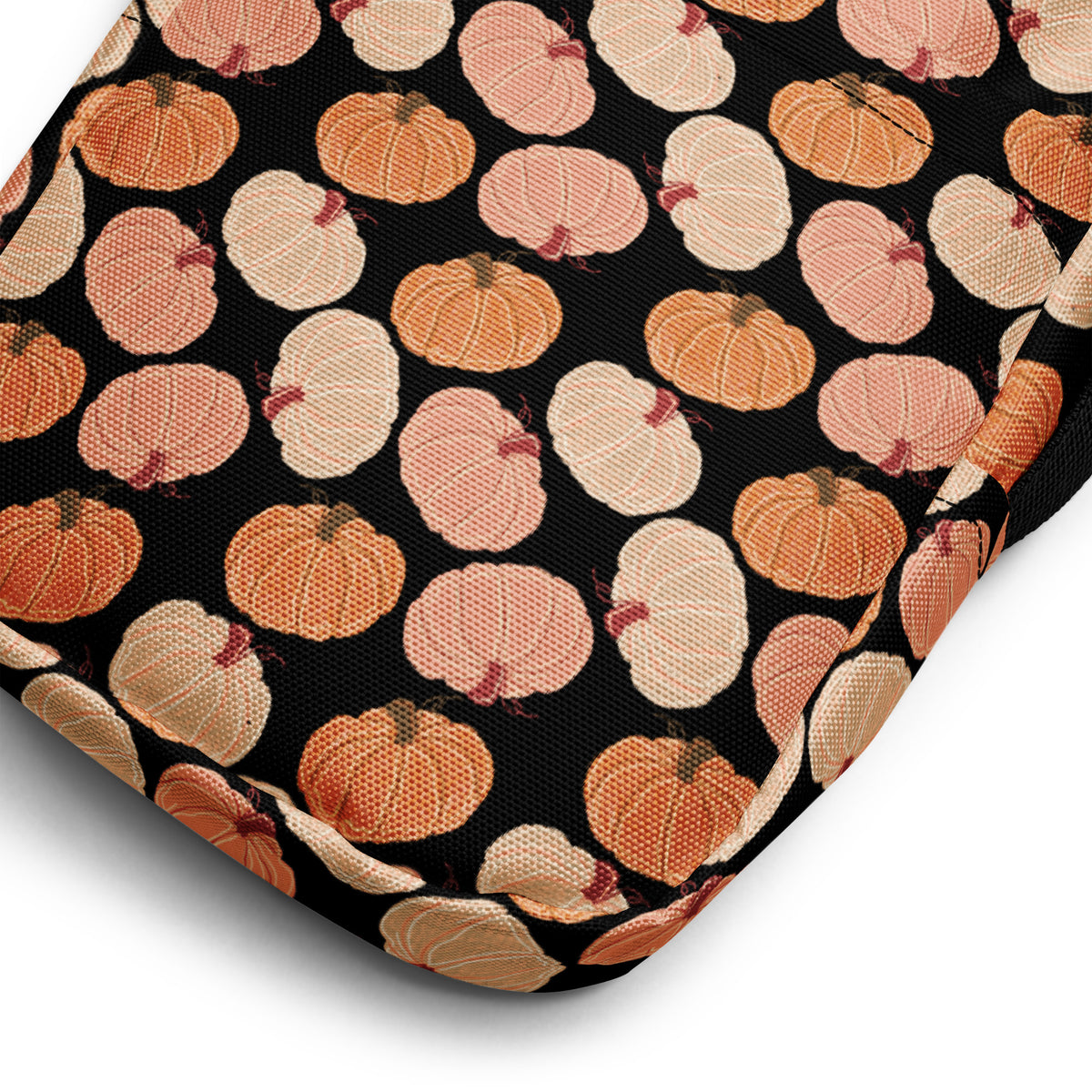 Pumpkin Patch Crossbody Bag – Water Resistant Mini Purse With Adjustable Strap & Pockets