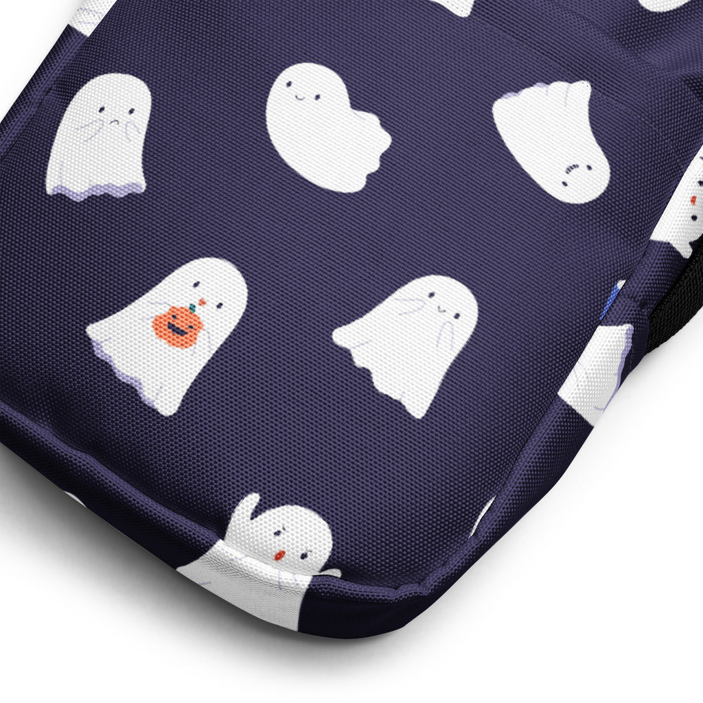 Girls Cute Ghost Crossbody Bag – Water Resistant Mini Purse With Adjustable Strap & Pockets