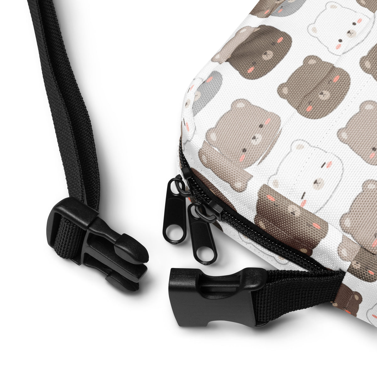 Girls Cute Bear Crossbody Bag – Water Resistant Mini Purse With Adjustable Strap & Pockets
