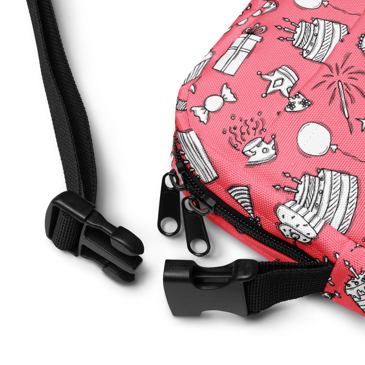 Girls Birthday Crossbody Bag – Water Resistant Mini Purse With Adjustable Strap & Pockets