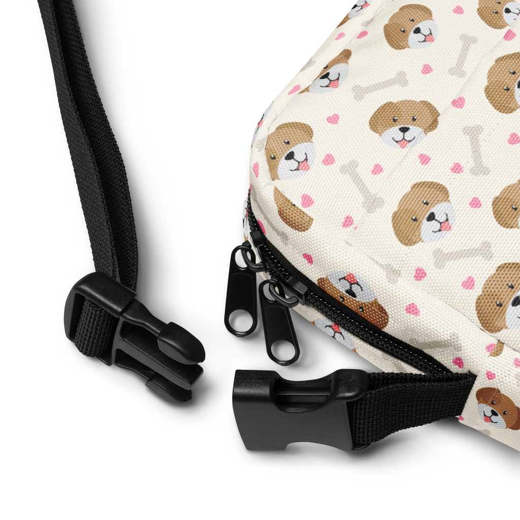 Cute Puppy Crossbody Bag – Water Resistant Mini Purse With Adjustable Strap & Pockets