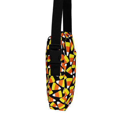 Girls Candy Corn Halloween Crossbody Purse